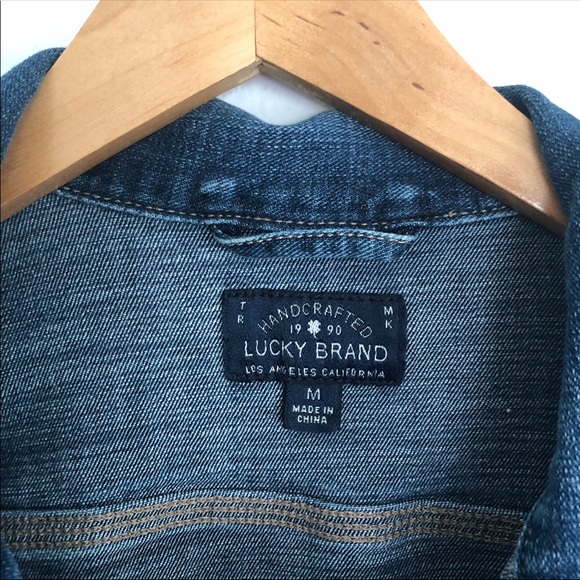 Lucky Brand Jean Jacket Medium - Picture 3 of 5
